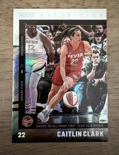 2025 Panini Caitlin Clark Chronicled  #17 - Silver Holo Foil Parallel SP WNBA