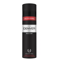 DENVER Black Code Talc 100GM Scented Talcum Powder for Men