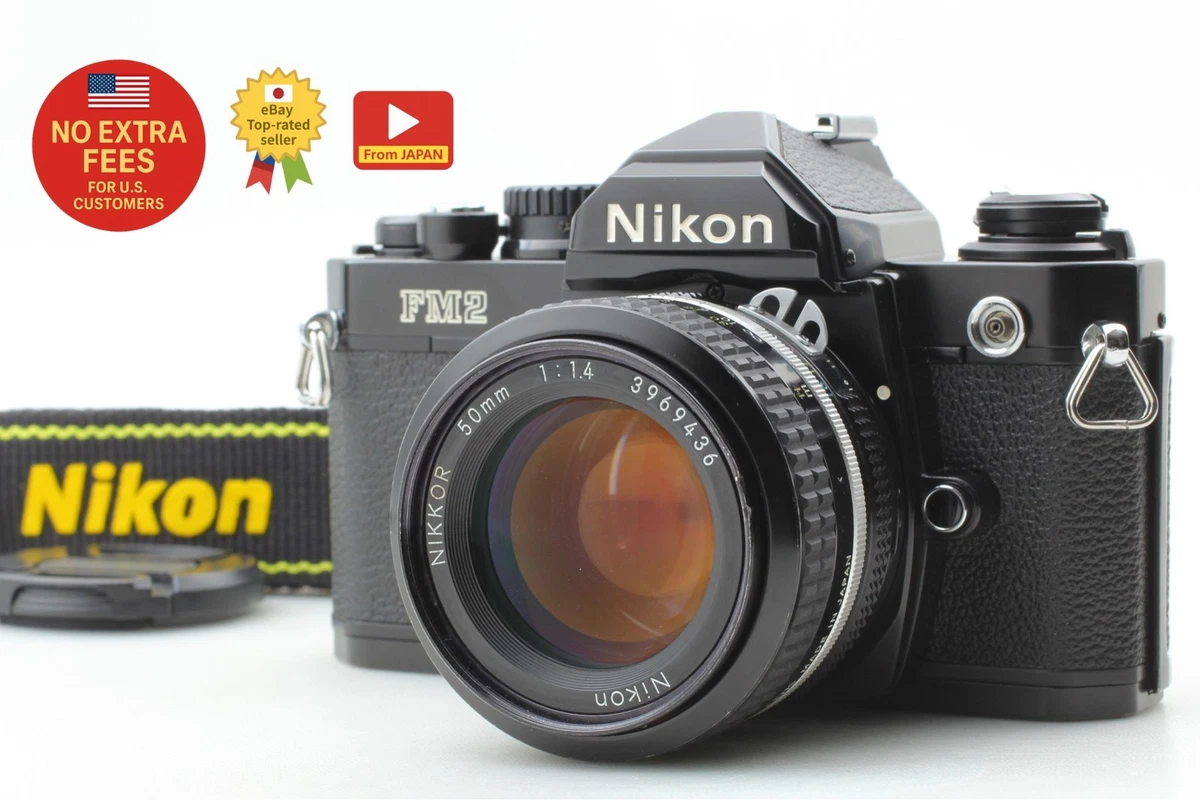 Nikon FM2 セット Ai 35ｍｍ F2 Ai-s 200mm f4 Preços baixos em Câmeras de filme Nikon FM2 | eBay