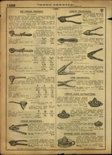 1918 PAPER AD Gilchrist pyramid shape ice cream dish air scoop citrus squeezer