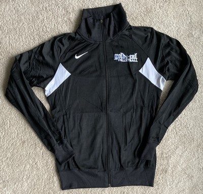 nike black gold tracksuit