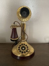 Vintage Franklin Mint Alexander Graham Bell Commemorative Telephone/Untested/