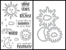 Hero Arts "YOU SHINE" Clear Stamps OR Stamp Frame Dies Bundle 2020