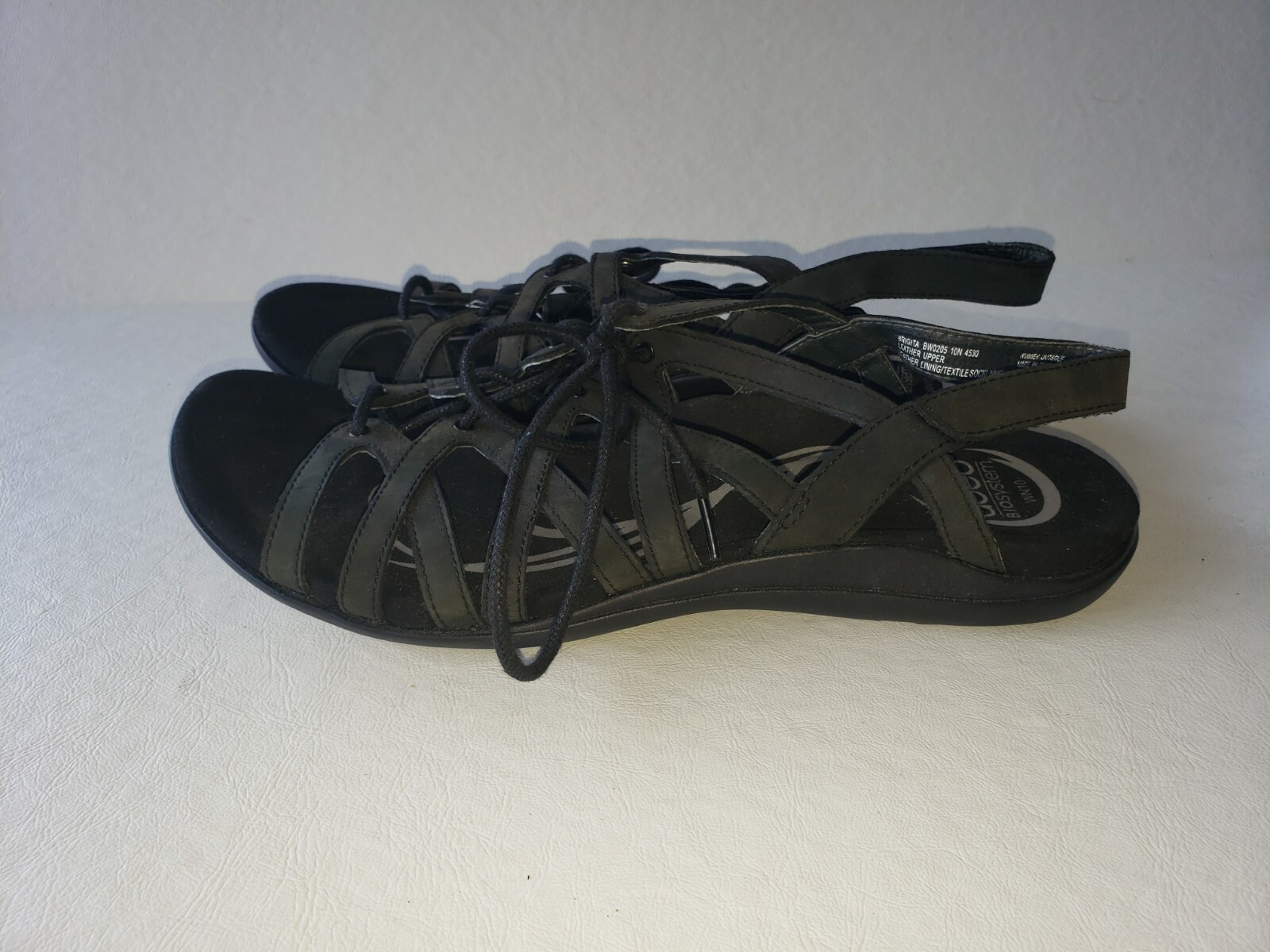 APL Obeo Scarpe Donna Sandali Brigita Bio System Tg 10 N Nero (X)