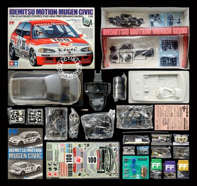 Tamiya Vintage 1/10 RC Idemitsu Motion Mugen Civic #58121 FF FWD 