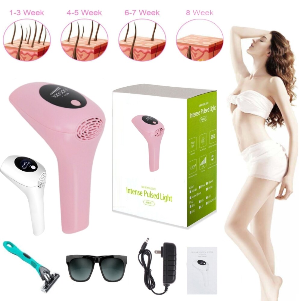 999999 Flashes Laser Hair Removal IPL Painless Permanent Body & Facial
