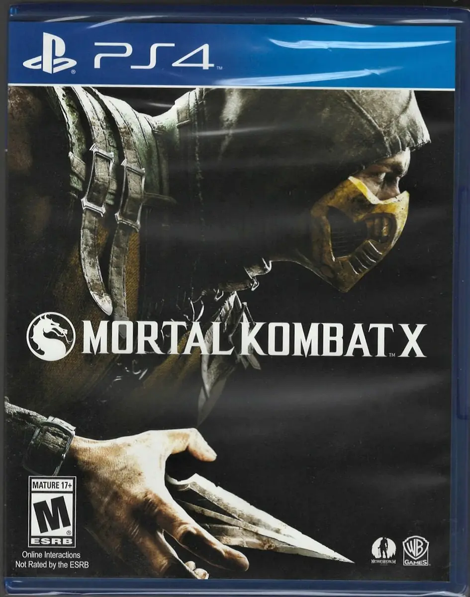 Mortal Kombat X - PlayStation 4 Brand New PS4 Games Arcade Fighting Video  Game 883929425112 
