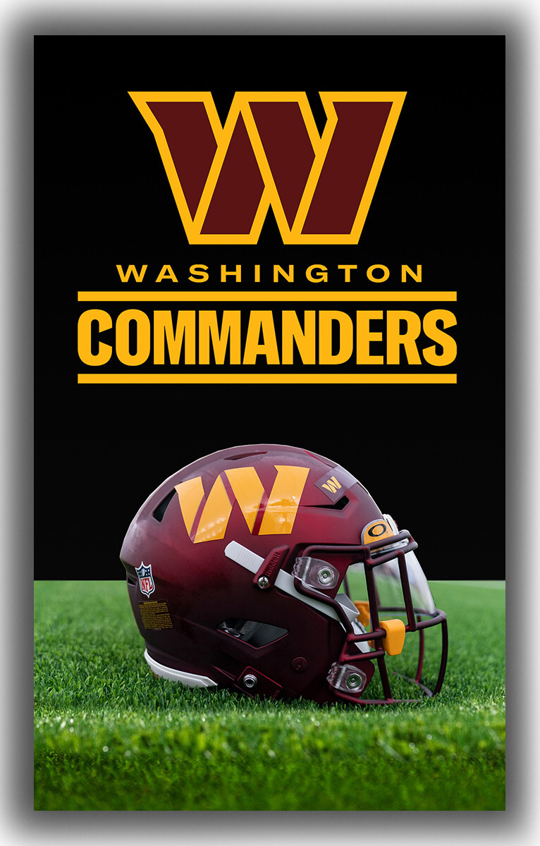 Washington Football Team Memorable Flag 90x150cm3x5ft Commanders Helmet  banner V