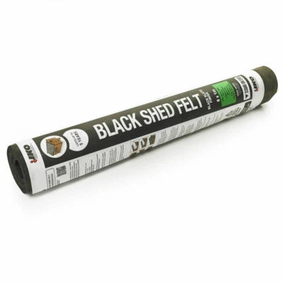 Shed Felt IKO Roofing Black Mineral Finish Kennel Hutch 5m 4m 3m 2m 1m x1m wide