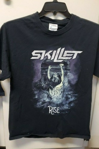 RARE VINTAGE SKILLET RISE M ROCK BAND 