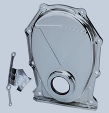 Chrome Timing Chain Cover & Tab for Big Block Dodge B RB 383 400 413 426 440