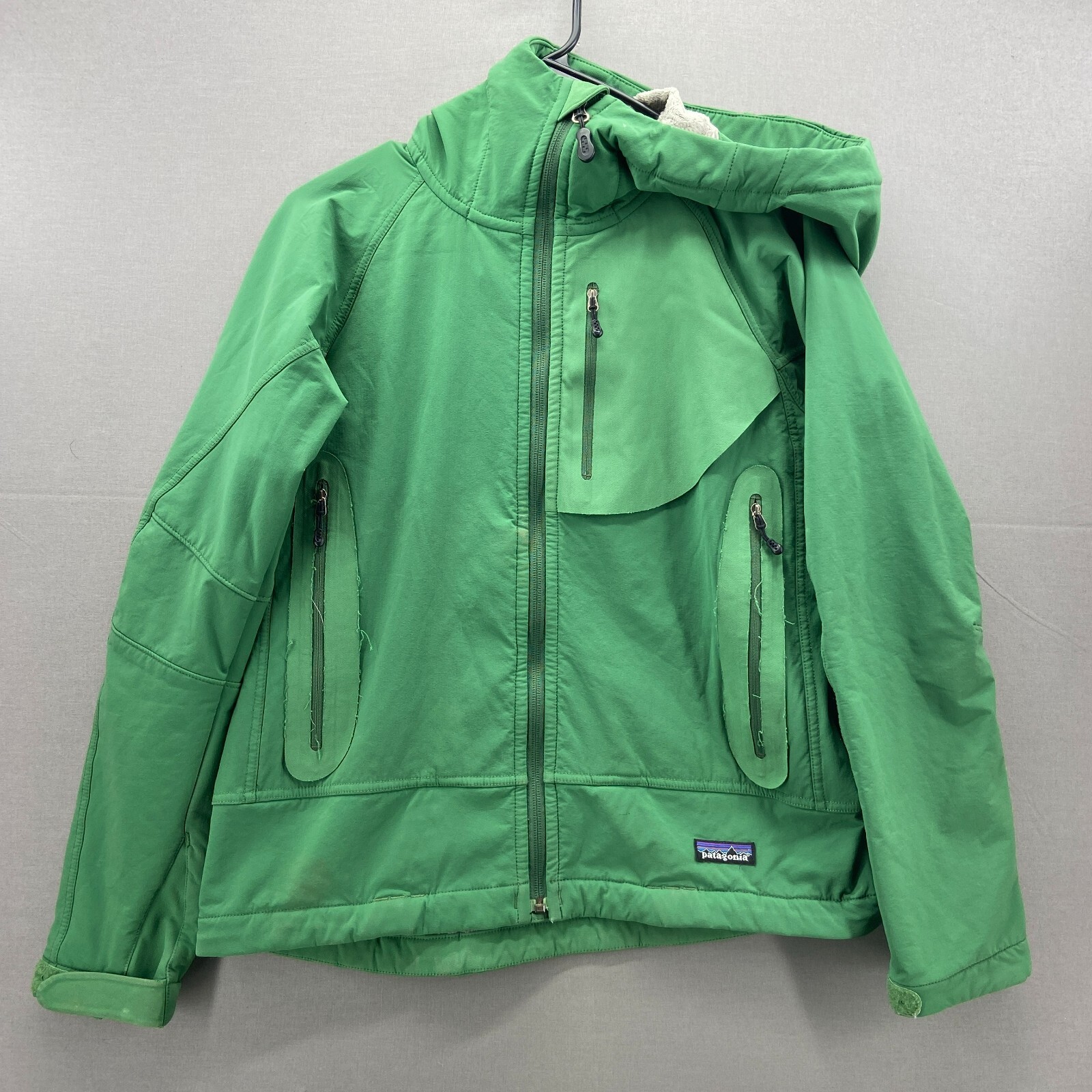Patagonia Jacket Women Small Full Green 