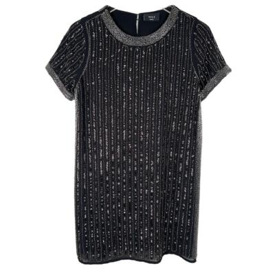 vici sequin dress Midnight Botanica Sequin Maxi Dress VICI