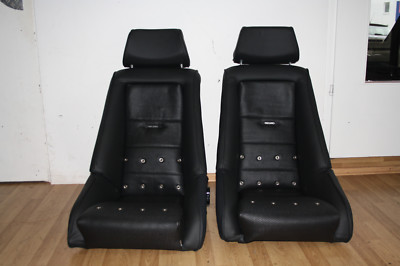 2 Recaro Rally 2 für Porsche 911 F Model Schalensitz Singer Leder neu bezogen