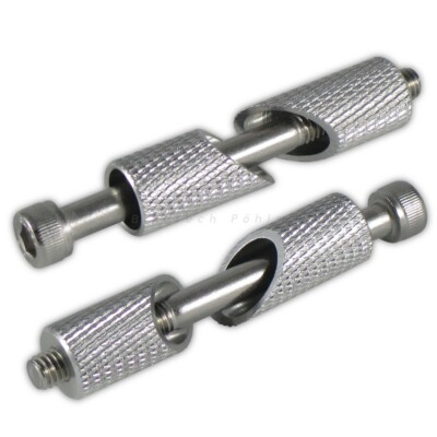 Lenkerenden Klemmteile Paar Alu für Lenker Innen Ø 12 mm Schraube M6 x 70 mm