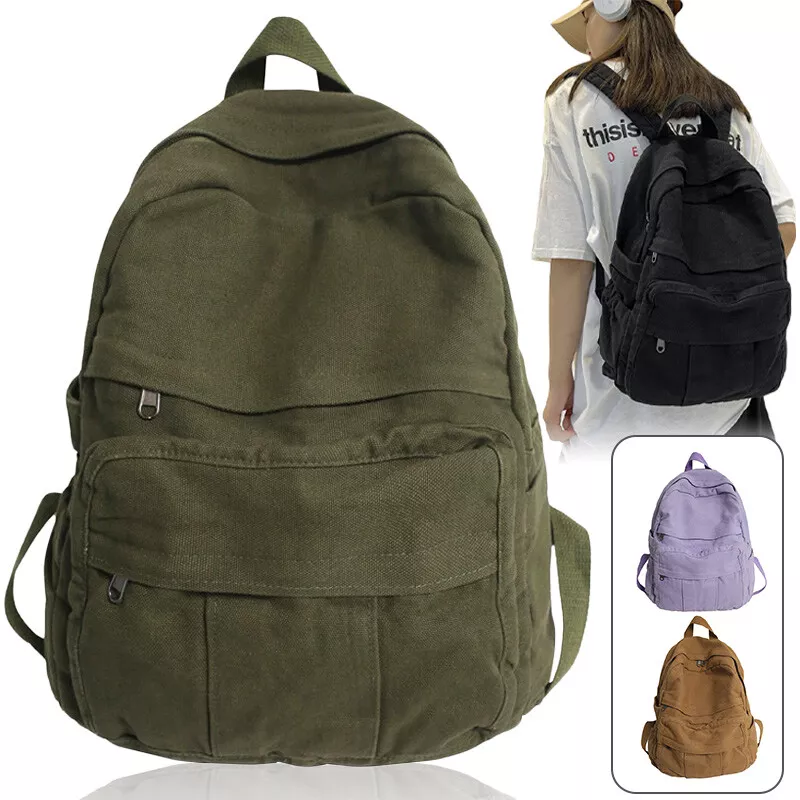 Canvas clearance school bags