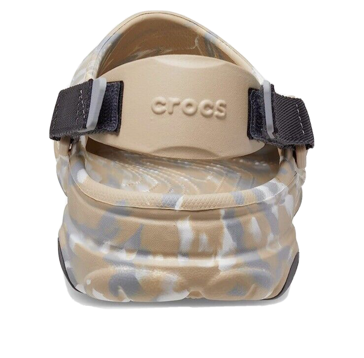 new men\'s 9/women\'s 11 CROCS Classic All Terrain Clog marbled chai NEW MEN main image 4