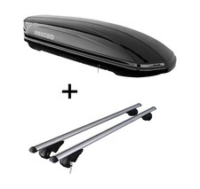 Dachbox MAA400L + Dachtr&auml;ger Rio 120 f&uuml;r f&uuml;r Mercedes E-Klasse Kombi 95-08 