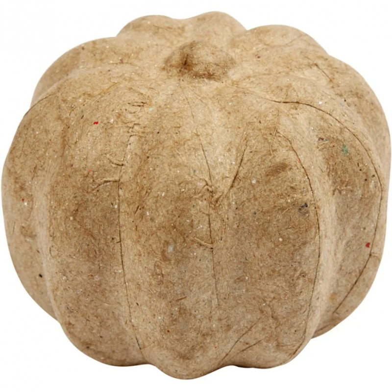 Creotime Papier-Mâché Pumpkin (4.5 x 6cm)