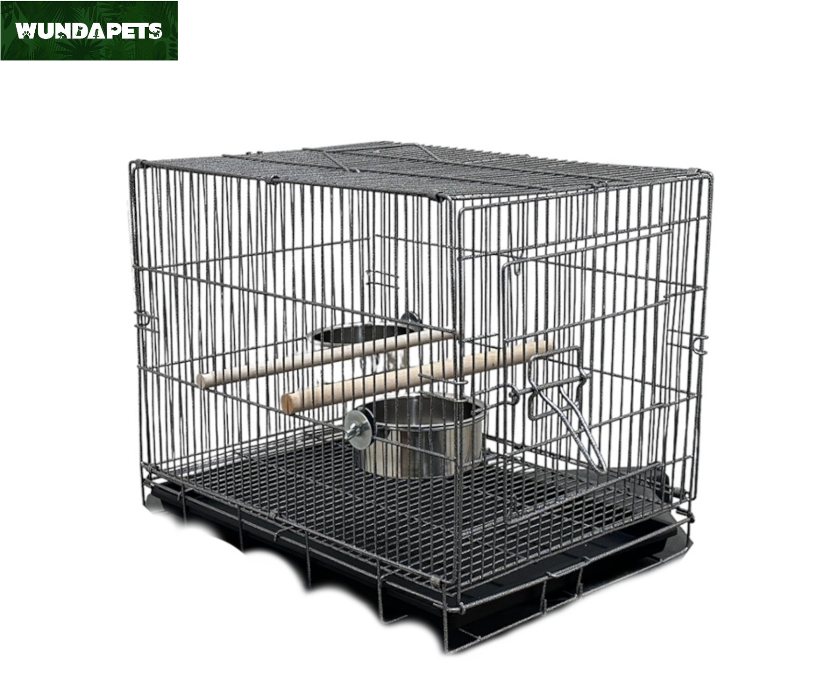 WUNDAPETS CARRIER 19"" MEDIUM PARROT BIRD TRANSPORT CARRYING CAGE TRAVEL HOLIDAY