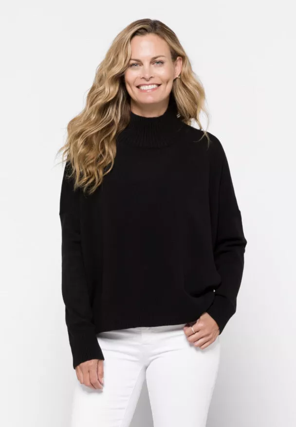 French connection mock neck clearance sweater