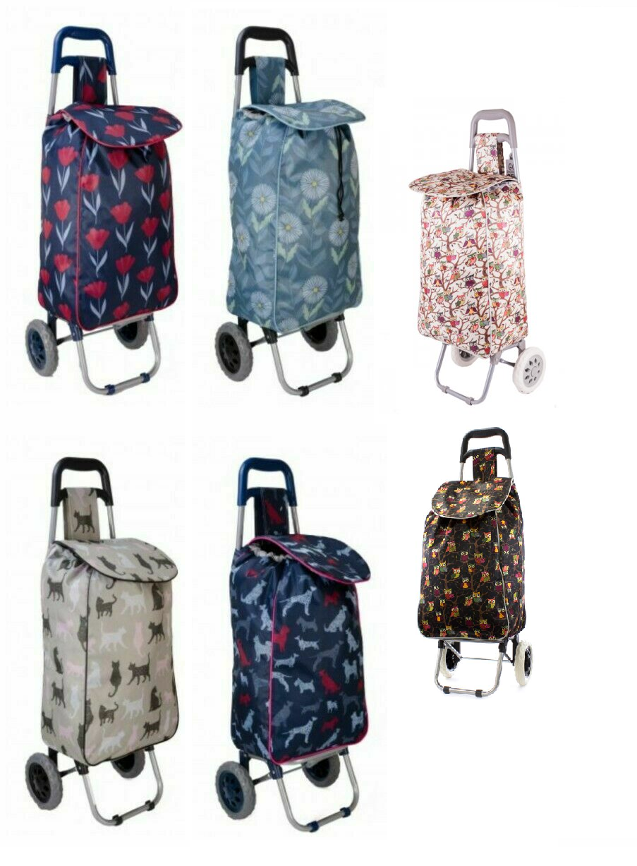 Klappbarer 2rädriger leichter Einkaufswagen Gepäcktasche Etui