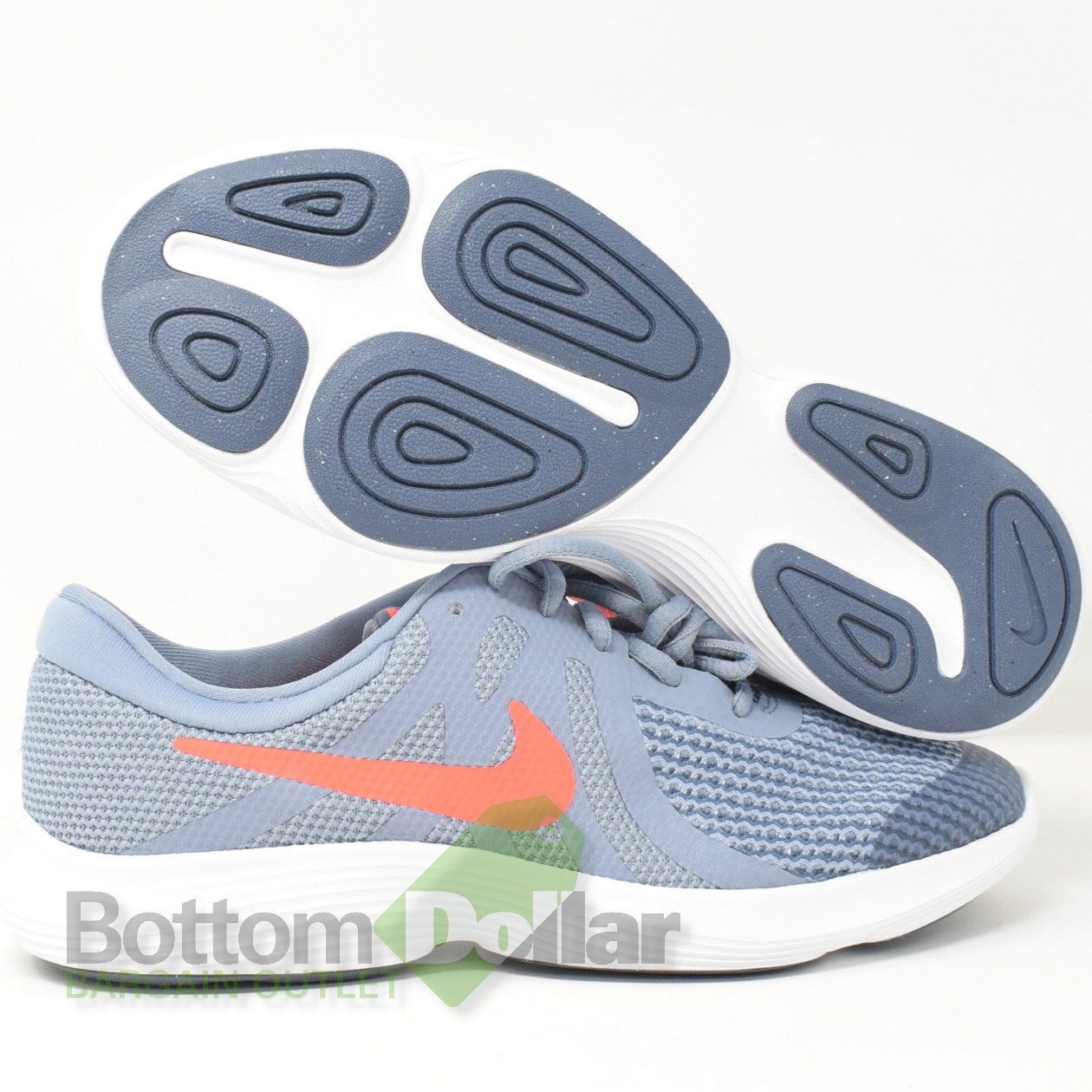 Nike 943309-400 Youth Revolution 4 (GS) Shoes Ashen Slate/ Flash Crimson  (6.5Y) for sale online | eBay