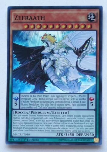 Pendulum di giochi di carte collezionabili yu-gi-oh!