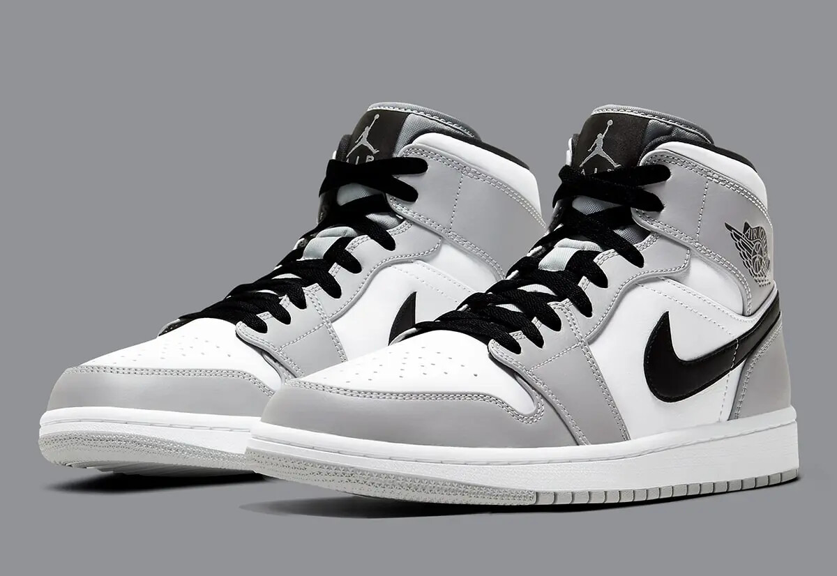 air jordan white and gray