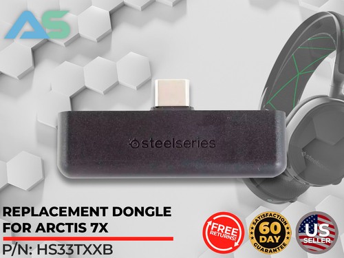 Dongle USB-C SteelSeries Pour Casque Arctis 7X+ - Référence HS33TXXB - Occasion Testé Fonctionnel - Connexion Sans Fil