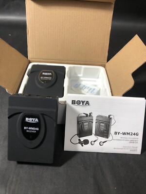 Boya BY-WM2.4G  Wireless Lavalier Wireless Microphone System