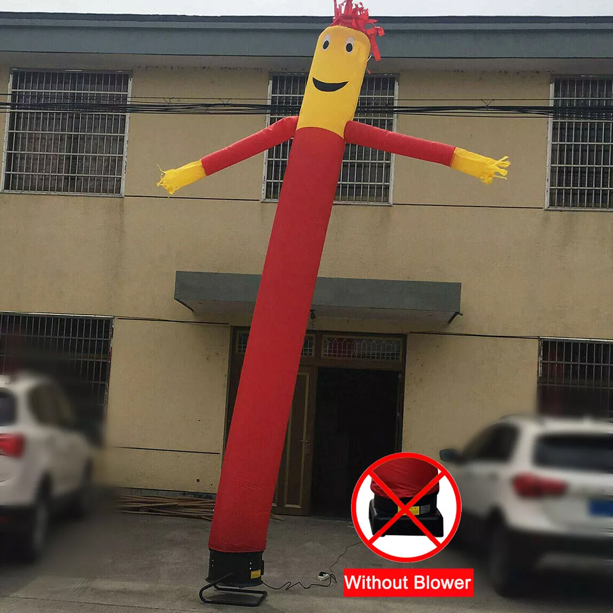 10 20ft Inflatable Air Puppet Tube Sky Wavy Man Wind Dancer for Advertising