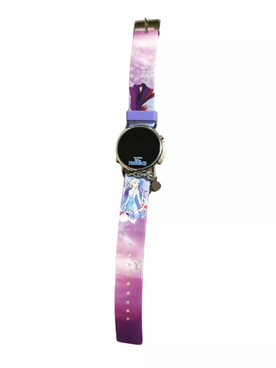 Orologio Frozen Digitale Bambina Bambino Con Charms E Scatola