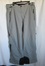 OBERMEYER Men's LIGHTNING Ski Snowboard Pants Gray VENTED Winter Size XL RECCO