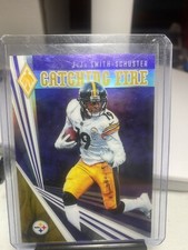 2019 Panini Phoenix Football Catching Fire Purple Juju Smith Schuster /149