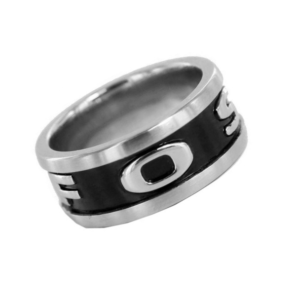 Fossil Ring Size 19 Jf83566 Men's Jewelry Unisex Stainless Steel Silver