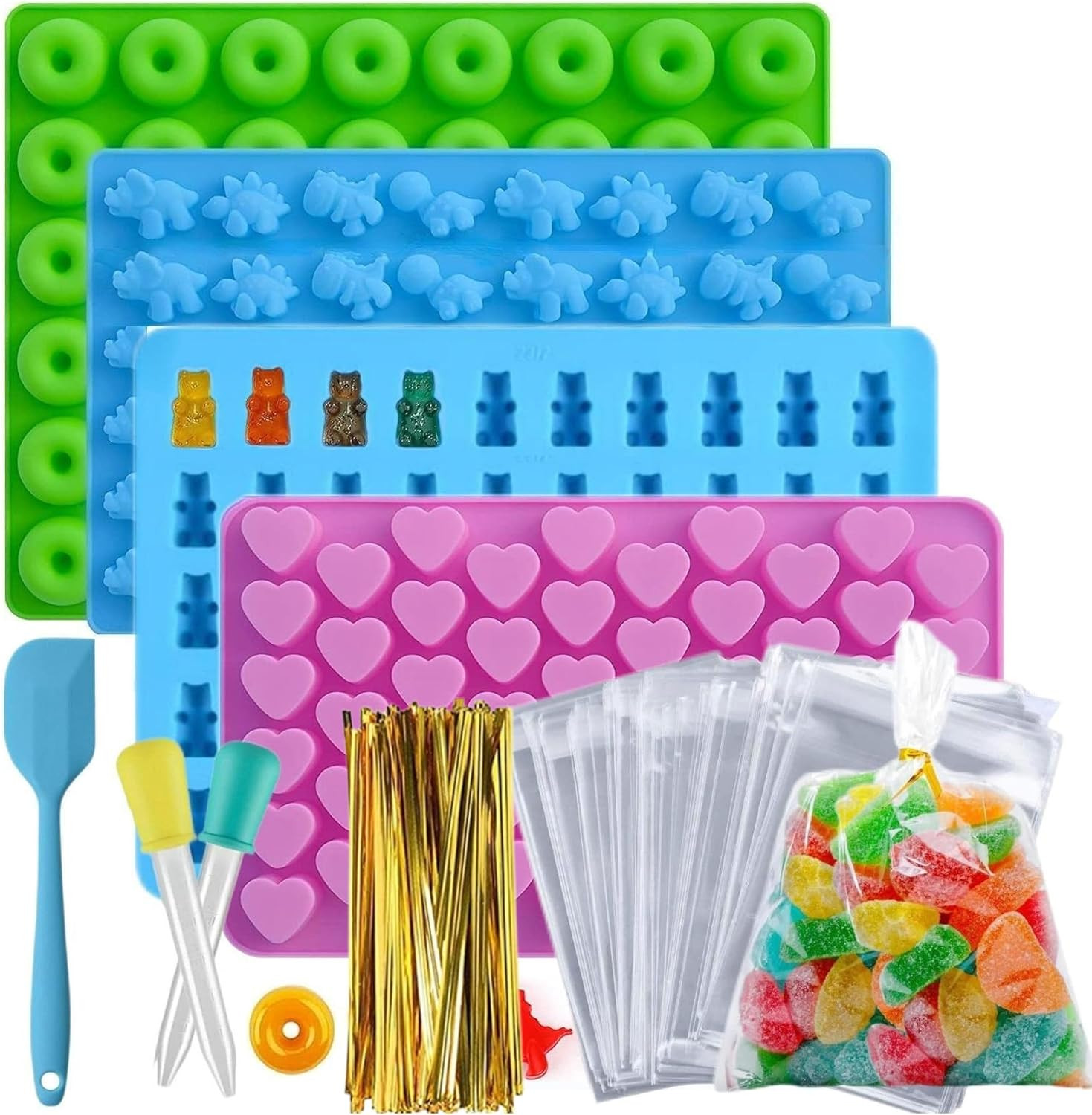 Gummibärchen Form Selber Machen Silikonform Silikon Schokolade Bonbon Formen