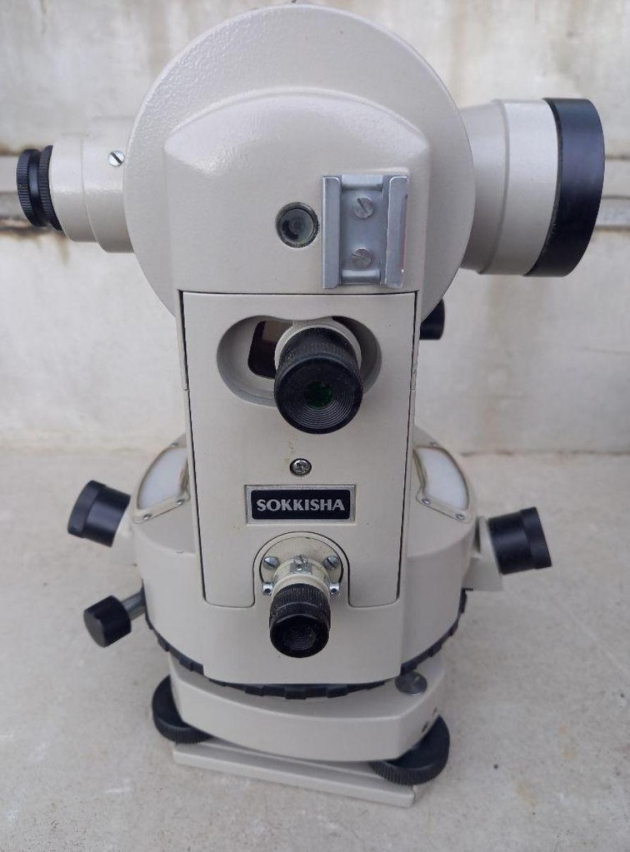 Lietz Sokkisha Optical Transit No. 10C Theodolite with Case