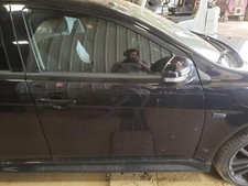 08-17 MITSUBISHI LANCER PASSENGER RIGHT FRONT POWER DOOR LABRADOR BLACK X42