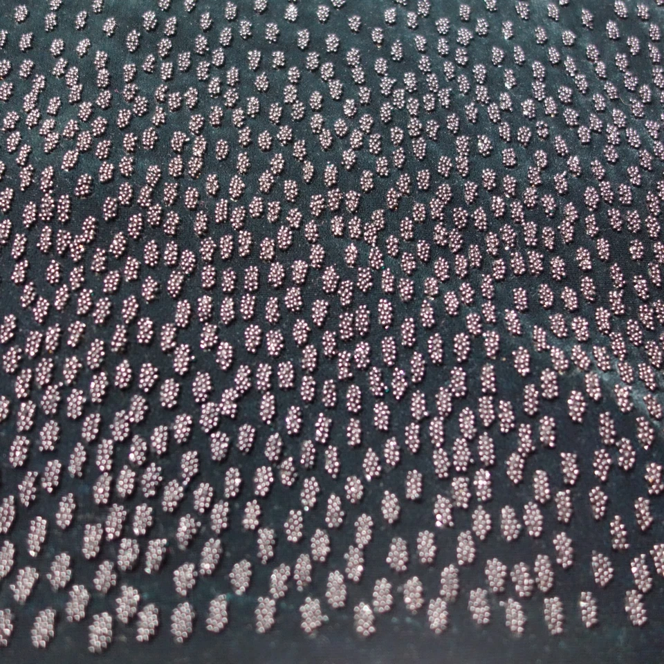 Vestido Vaina Molly Malloy Noche Cóctel Sin Mangas Terciopelo Verde Cuentas Talla 8 Foto 4 de 4