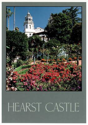 Hearst Castle Dean Hurd USA 1983 California Julia Morgan William Ran postcard