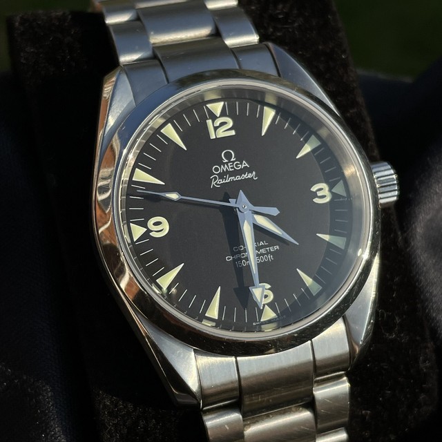 OMEGA Seamaster Aqua Terra 2504.52 Railmaster 36mm Auto Tc105 for sale  online | eBay