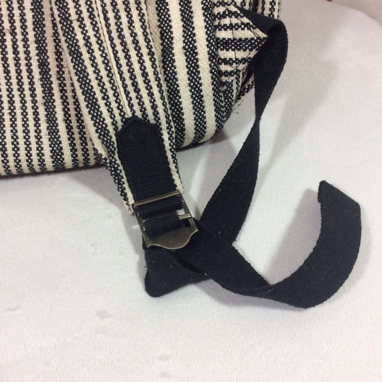 Universal Thread Backpack Purse Striped Utility C… - image 13