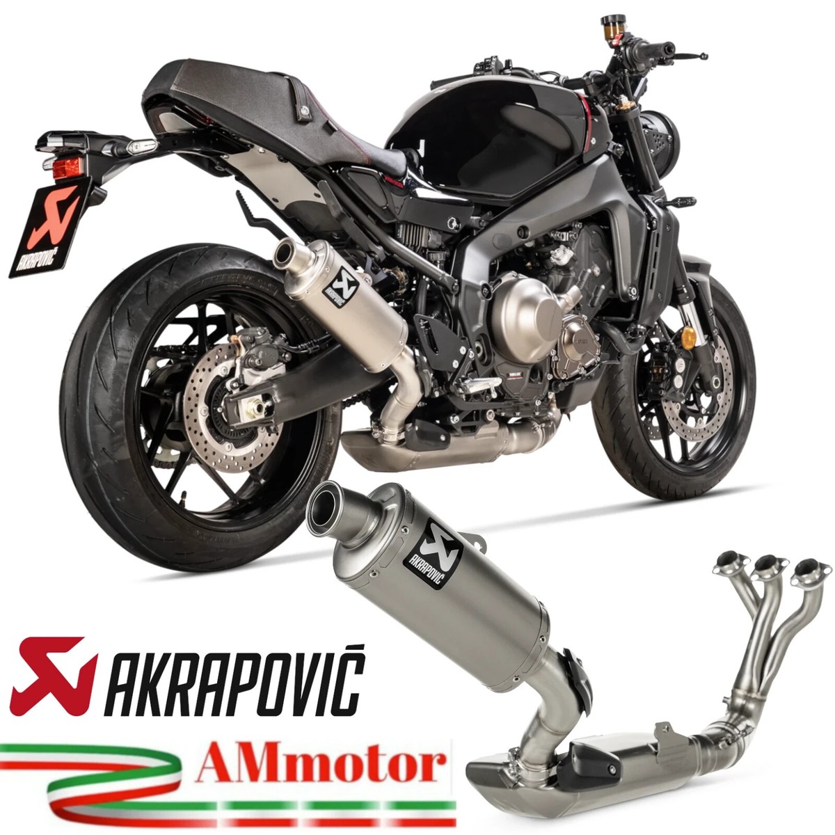 xsr900 フルエキマフラー akrapovic Complete Exhaust Akrapovic Yamaha Xsr 900 2024 Motorcycle Racing