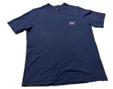     Vineyard Vines TShirt Youth XL 18 Blue Short Sleeve Whale Logo    