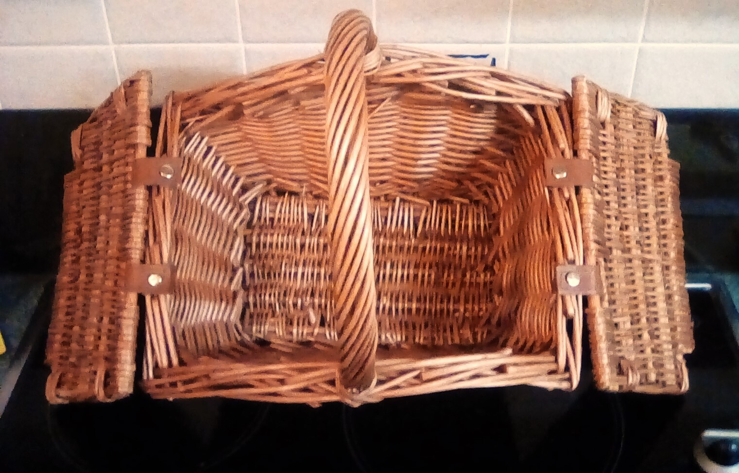 Small F&M Fortnum and Mason Wicker Picnic / Hamper / Storage Basket eBay
