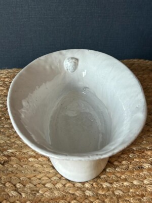 Astier de Villatte Alexandre Basket Dish - from France Japan JP