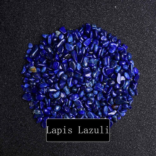 100g Natural Lapis Lazuli Quartz Crystal Crushed Stone Energy Specimens Ornament - Picture 8 of 9