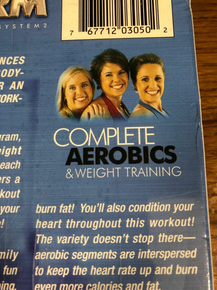 The Firm Complete Aerobics & Weight Training VHS VCR Sealed Emily Welsh - Image 3 of 4
