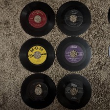 Lot Of 20 Vtg 45 Rpm Records 12